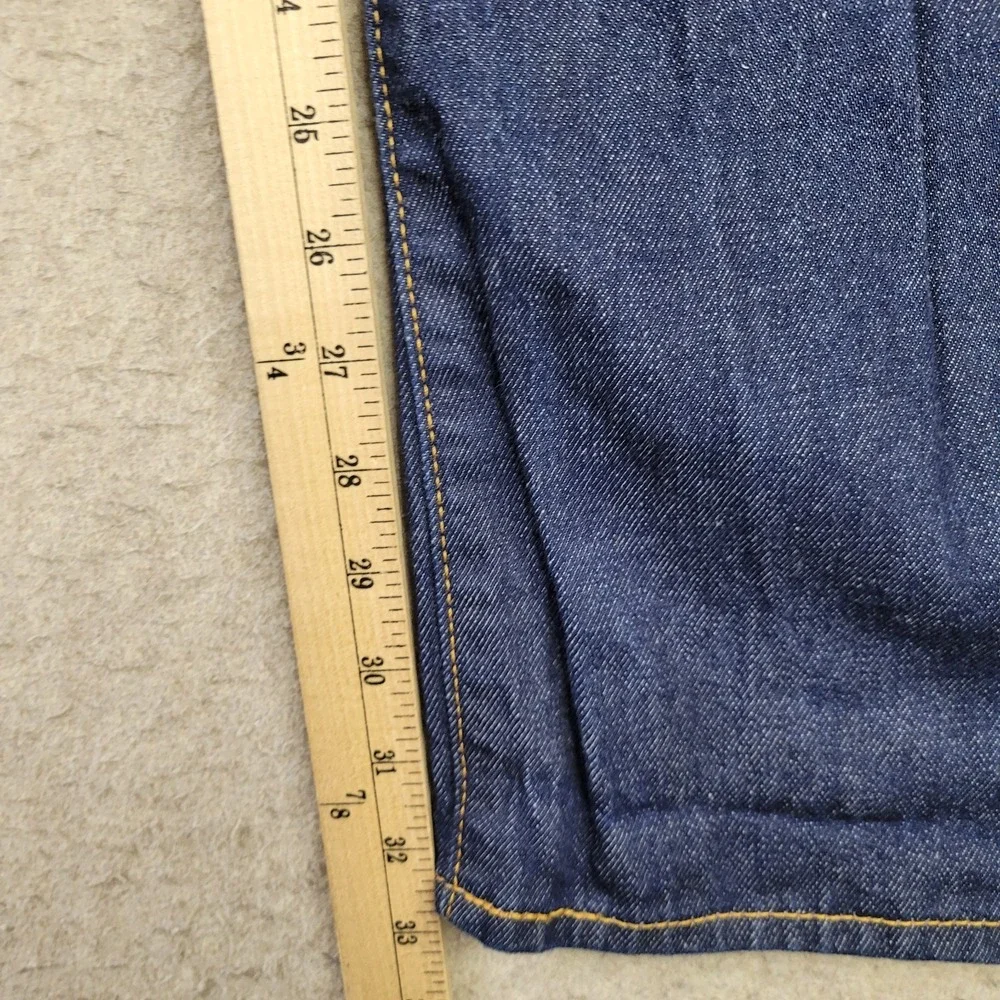 NEW Levis 501 BUTTON FLY Original Mens 38x34 Straight Dark Wash Denim Blue Jeans